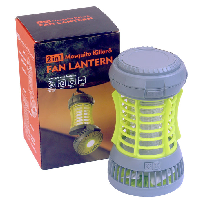Mosquito Zapper & Fan Lantern