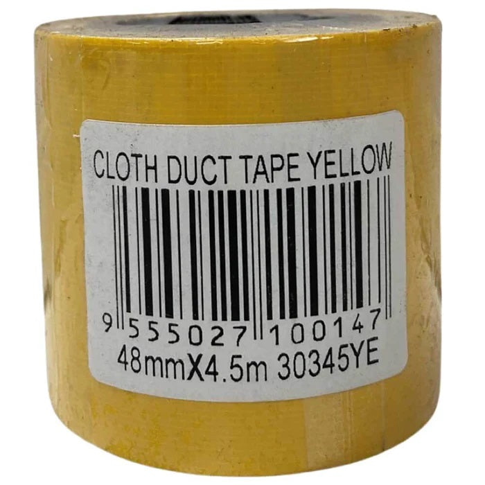 Cloth Tape Yellow 48mm X 4.5M