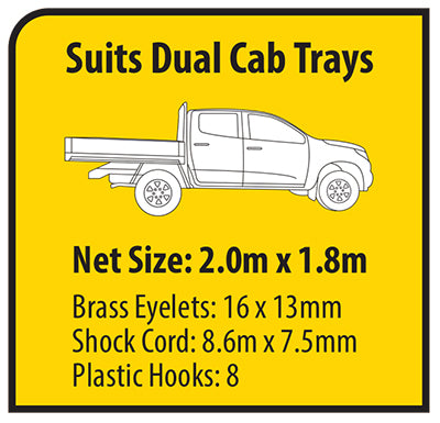 Trayback HD Load Cover Dual Cab 2.0 X 1.8m