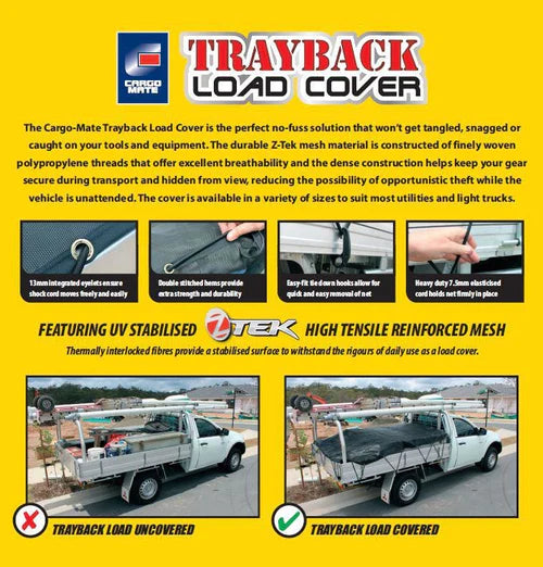 Trayback HD Load Cover Dual Cab 2.0 X 1.8m