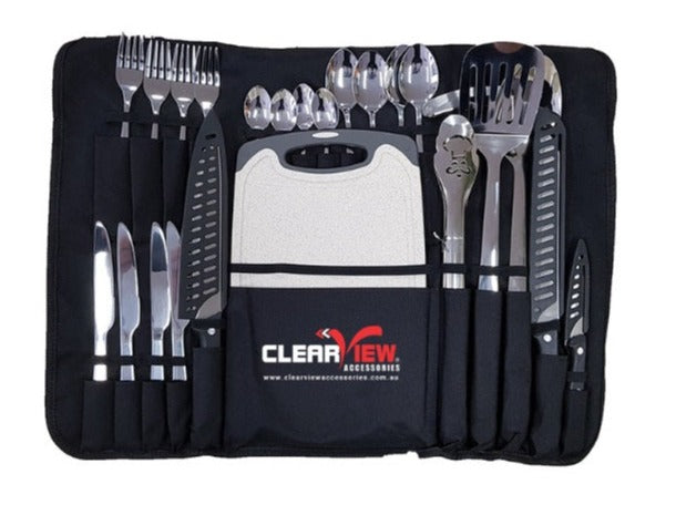 Clearview Cutlery Set 24 Piece