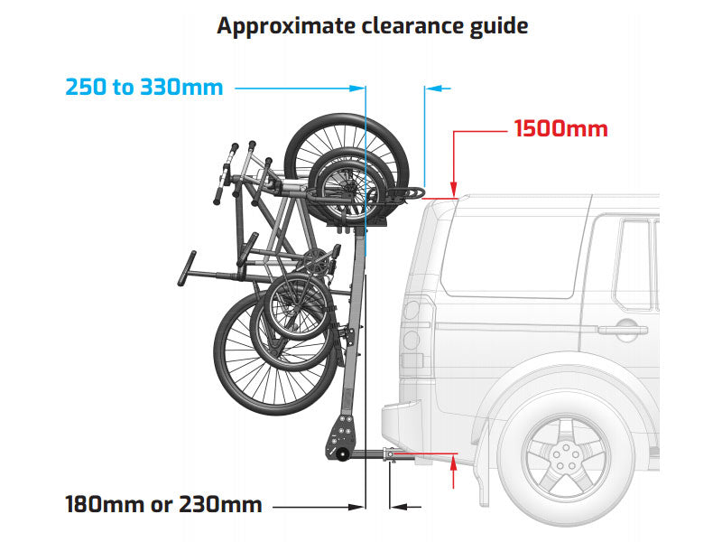 Gripsport Versa 1.4 Vertical Bike Rack - For Vehicle