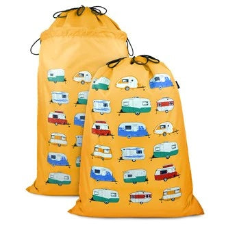 Expandable Laundry Bag -Seasonal Yellow