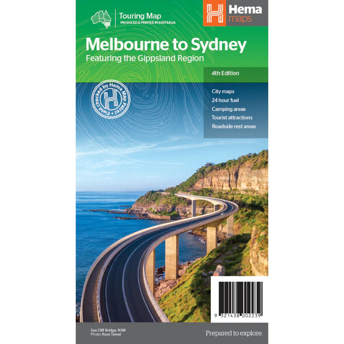 Hema Melbourne To Sydney Map