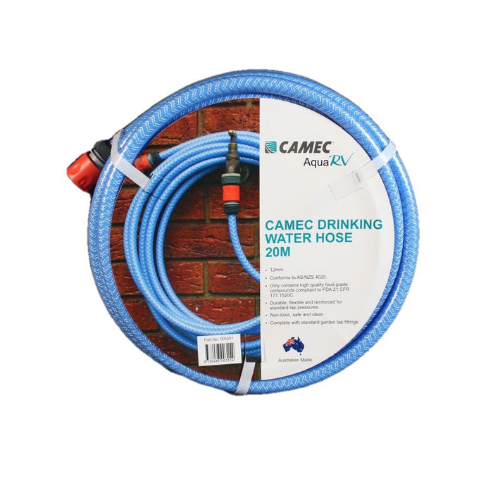 Camec Drinking Water Hose 12mmx20M