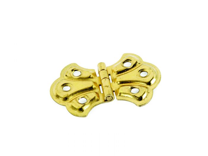 Butterfly Hinge Brass Plated Small