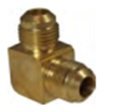 Brass No.18 Double Flare Elbow  5/16"