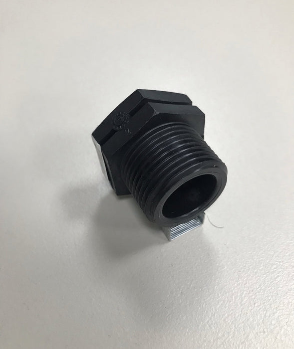 Plug Poly Threaded BSP 20mm (3/4")