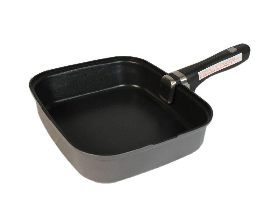 Smartspace Frypan Detachable Handle Comes With Silicone Mat