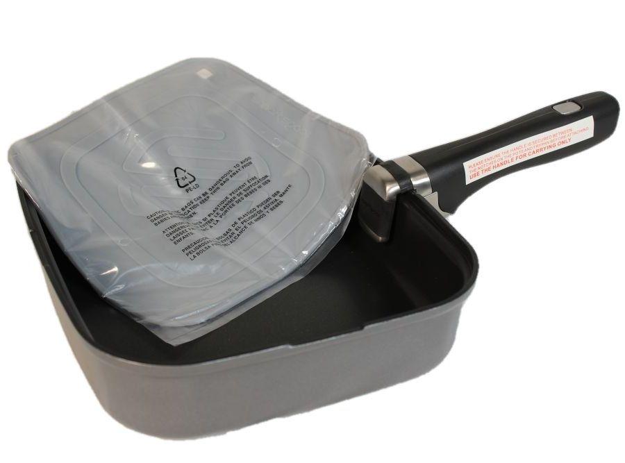 Smartspace Frypan Detachable Handle Comes With Silicone Mat