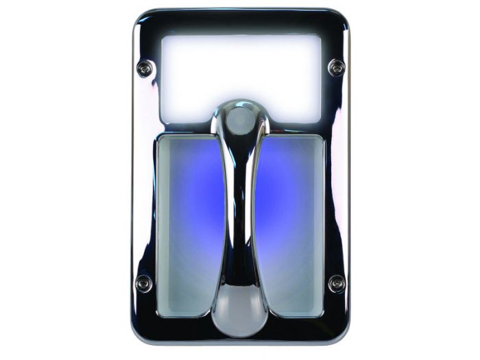 Camec LED Grab Handle Light - Silver