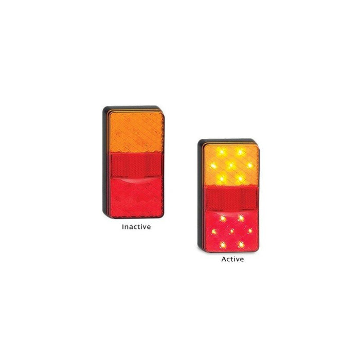 LED Autolamps 150 Series 12-24V LED Combo Lamp Stop/Tail/Indicator Lamp