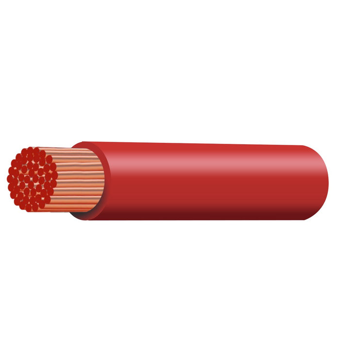 6 B & S Cable Red Per Metre