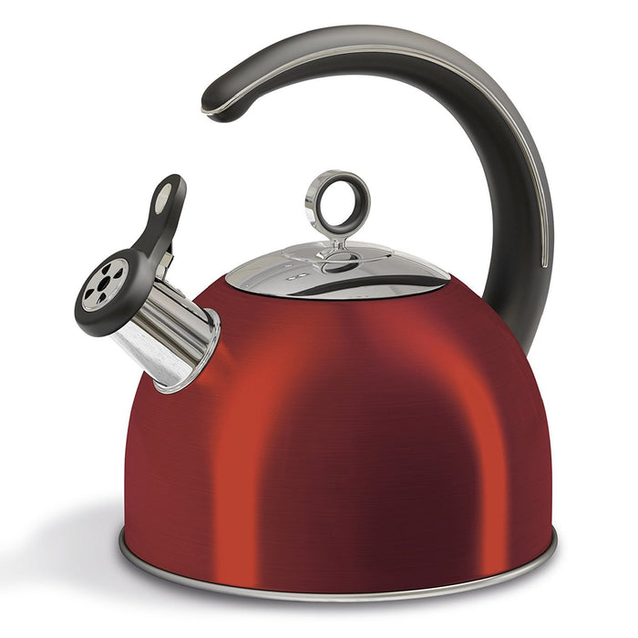 Campfire Whistling Kettle 2.5L-  Red