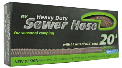 Camco Heavy Duty 20ft Sewer Hose Grey