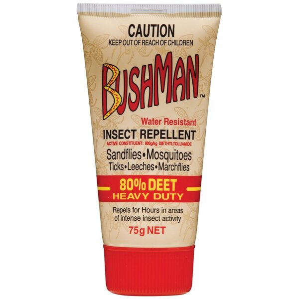 Bushman Ultra Insect Repellent Gel 75g - 80% Deet