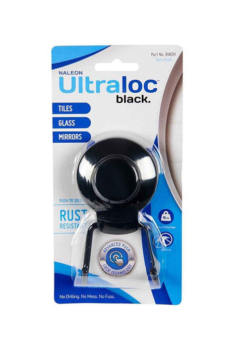 Naleon Ultraloc Black Double Hook