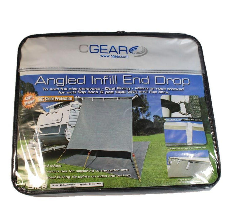 Cgear Angled Infill End Drop 2.3 x 2.1M Grey
