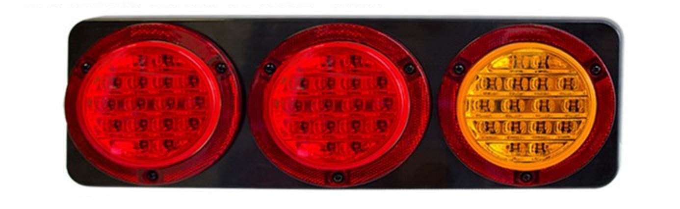 CRL350 Series Combination LED Lamp Stop/Tail/Ind 9-33V - Black Base