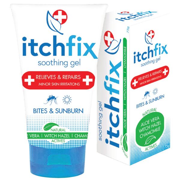 Itch Fix Bite And Sunburn Soothing Gel 75g