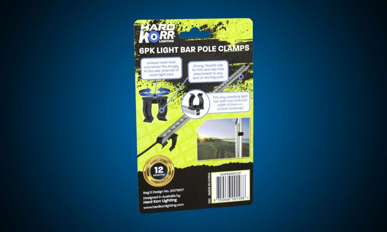 Light Bar Pole Clamps 6 Pack