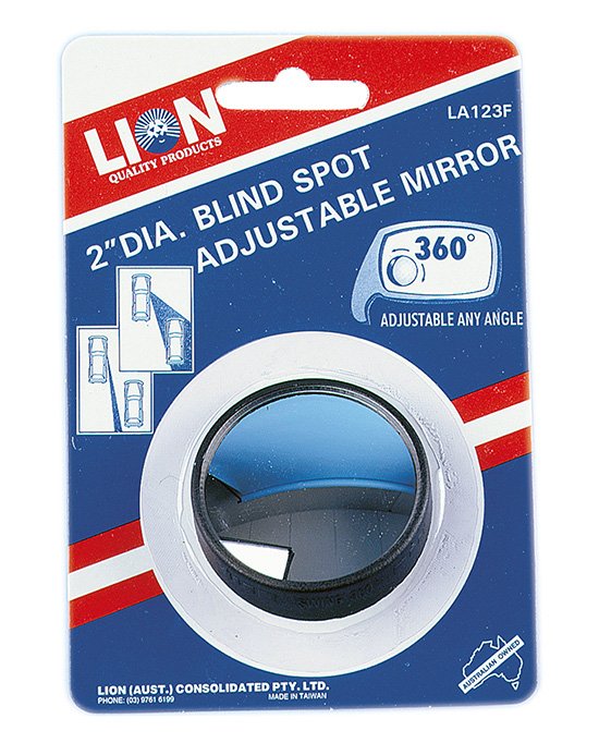 Lion Blind Spot Round Mirror 50mm - Adjustable