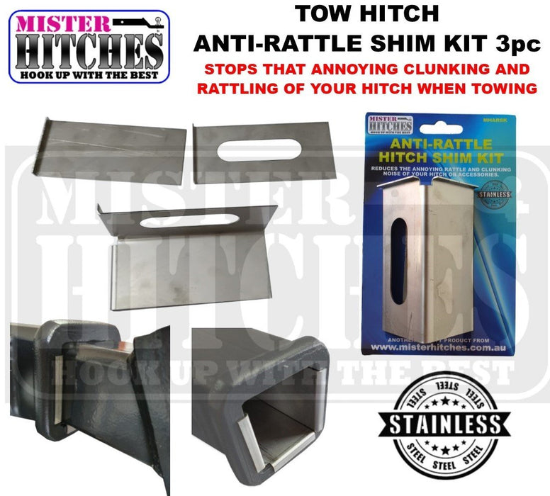 Mister Hitches Shim Kit 3 Piece Antirattle