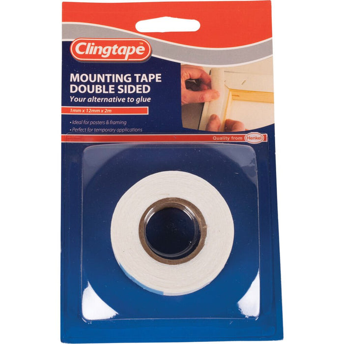 Double Sided Mounting Tape 12mm X 2M