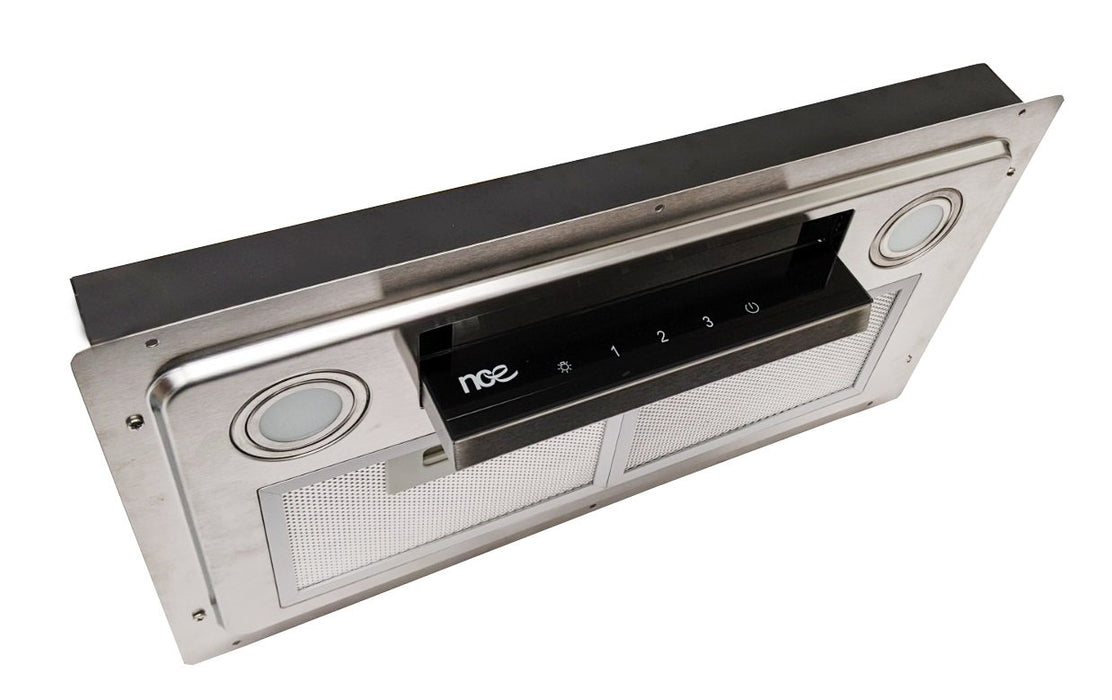 NCE 12V DC Stainless Steel Rangehood With Concealed Control Panel