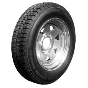 13" HT Galvanised C/W 165R13LT Tyre