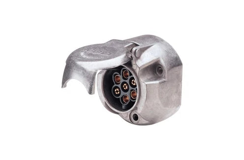 7 Pin Large Round Plug/Socket — CARAC