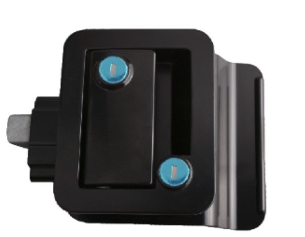 Caravan Latch Black Zinc Alloy