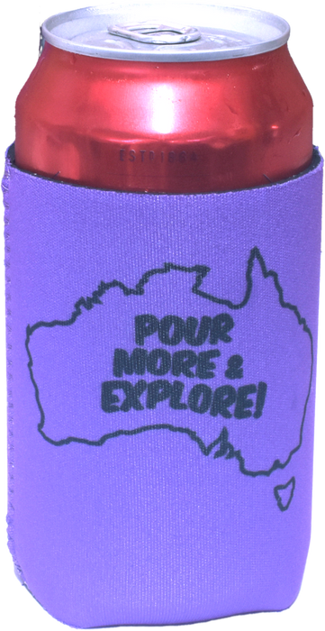 Adventure Nomad Purple Stubby Holder - Pour More & Explore