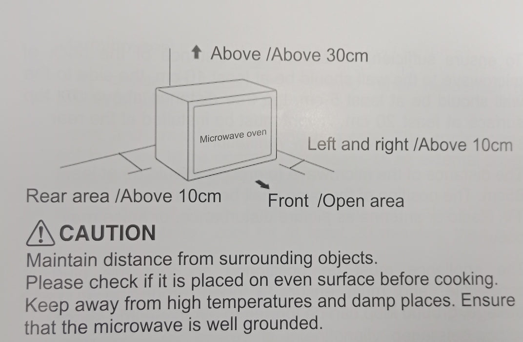Camec Microwave 28L + Air Fry & Convection Oven