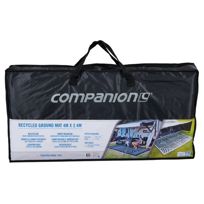 Companion 4M X 2.4M Caravan Recycled Ground Mat