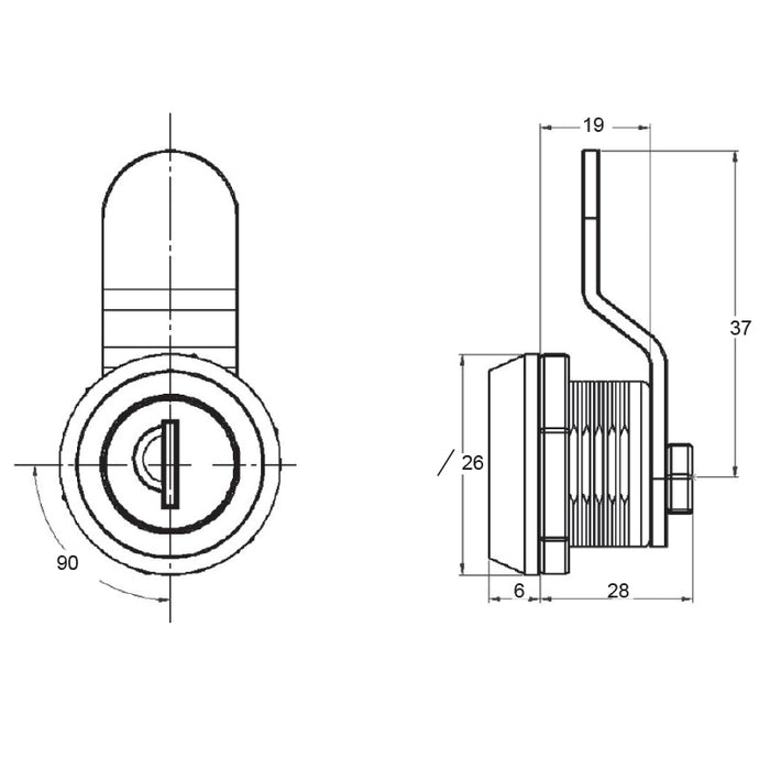 Compartment Lock CPL26KA3