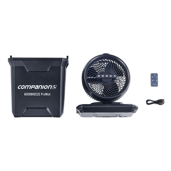 Companion Aerobreeze ProMist 25cm Misting Fan