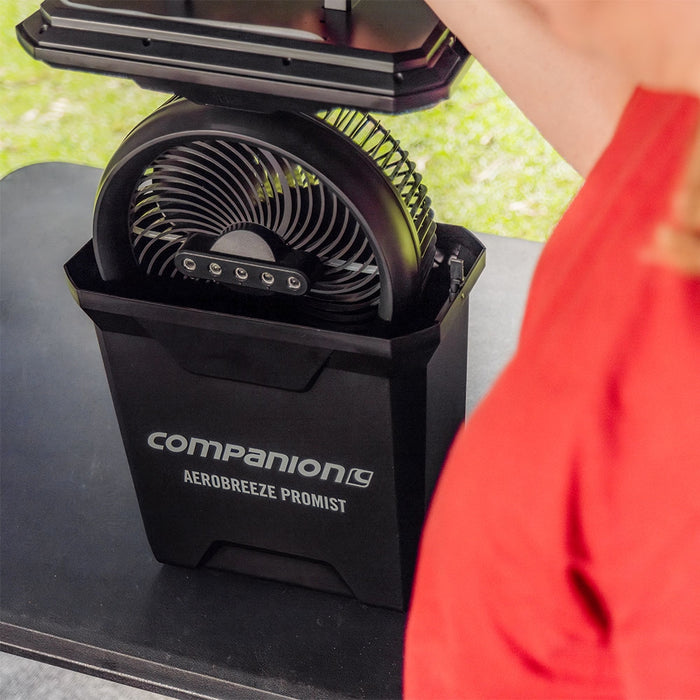 Companion Aerobreeze ProMist 25cm Misting Fan