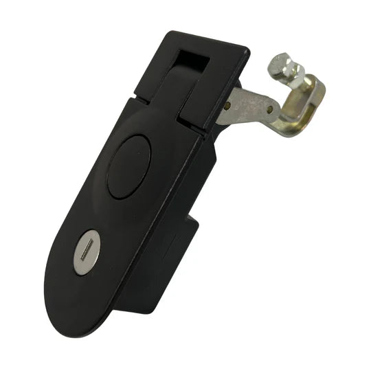 Compression Latch With Lock Black - Textured Finish