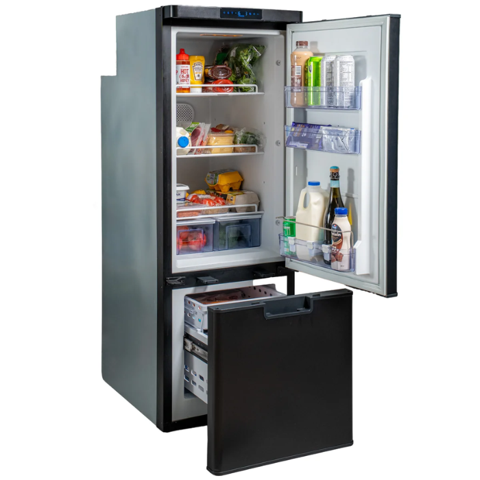 myCOOLMAN 205L DZ Upright Compressor Fridge & Freezer