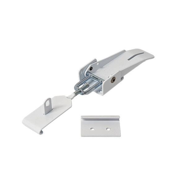 Lockable White O/Centre Catch With J Clip