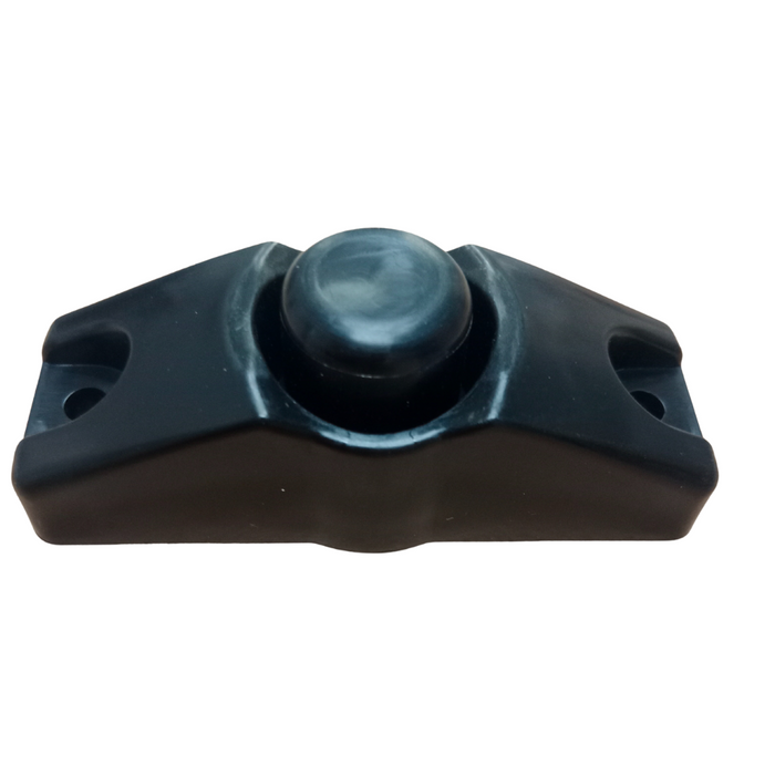 Black Plastic Saddle To Suit Camper - Bed Pole Support. C2725J