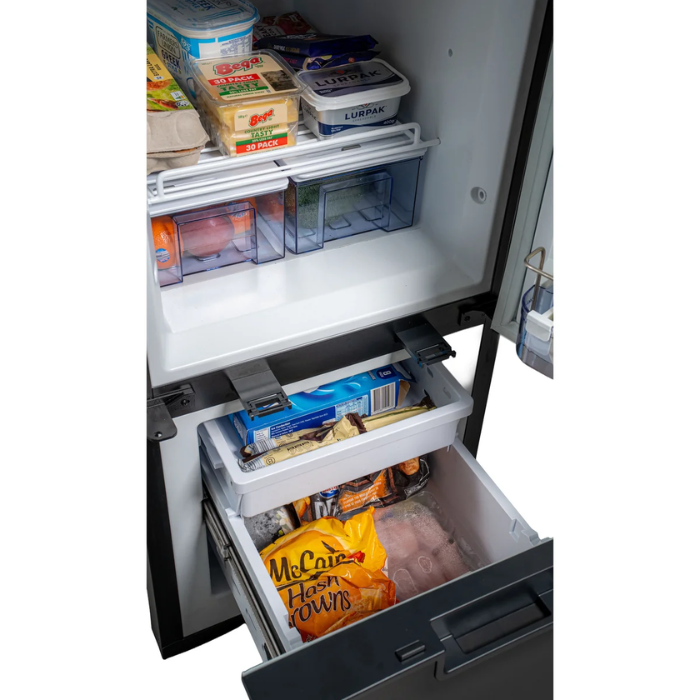 myCOOLMAN 250L DZ Upright Compressor Fridge & Freezer
