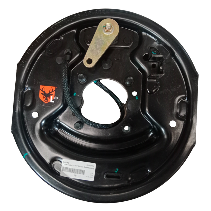 Cruisemaster 10" A/T Electric Brake Backing Plate - Left