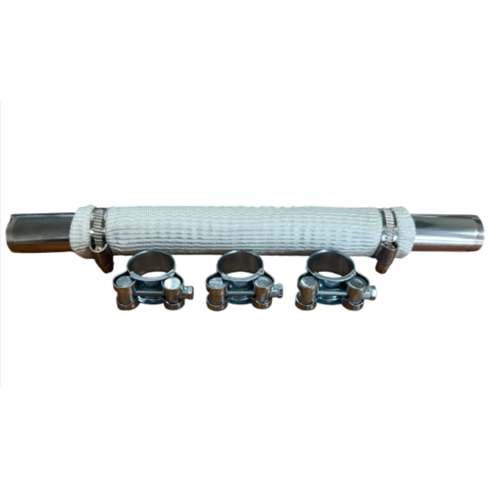 AU Focus Exhaust Pipe with Sleeve - 300mm
