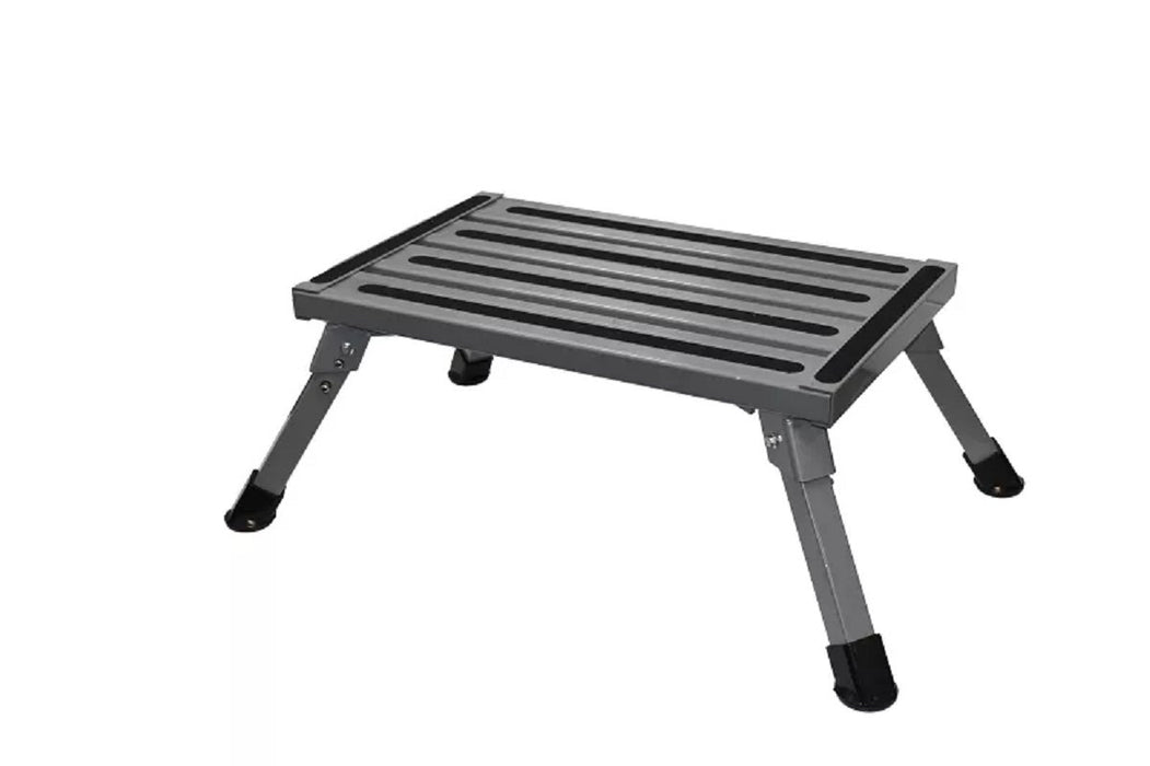 Carac Rv Steps Coast Folding Aluminium RV Step (220kg Capacity)