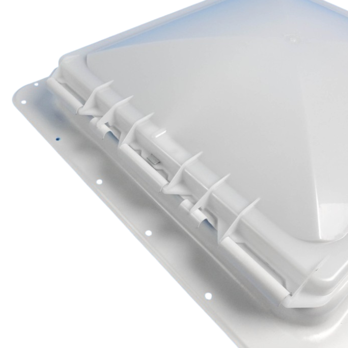 Replacement Plastic Lid, Non Powered - Suits New Style Jensen 14" x 14" Vent