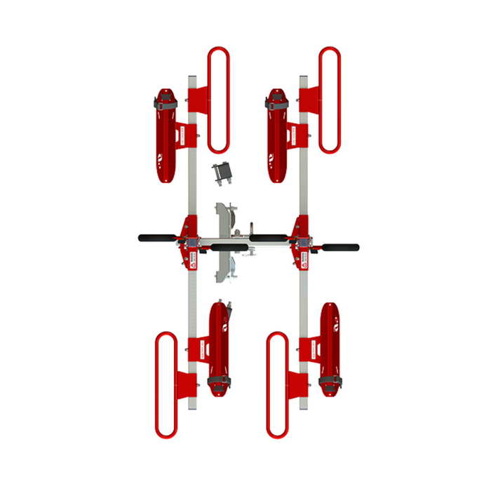 Gripsport Van Bicycle Rack - 4 Bike - Tilting + Tall Bolt-On Kit