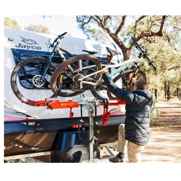 Gripsport Van Bicycle Rack - 4 Bike - Tilting + Tall Bolt-On Kit