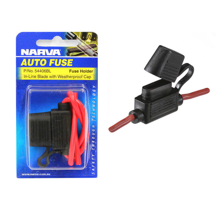 Narva Waterproof In Line Standard ATS Blade Fuse Holder